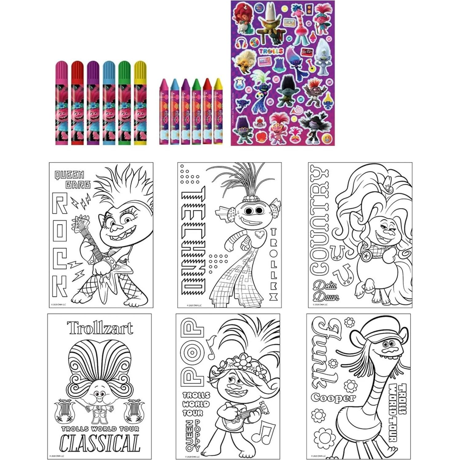 Kit de Manualidades Trolls - Diseños Innovadores - 14x8.1 cm