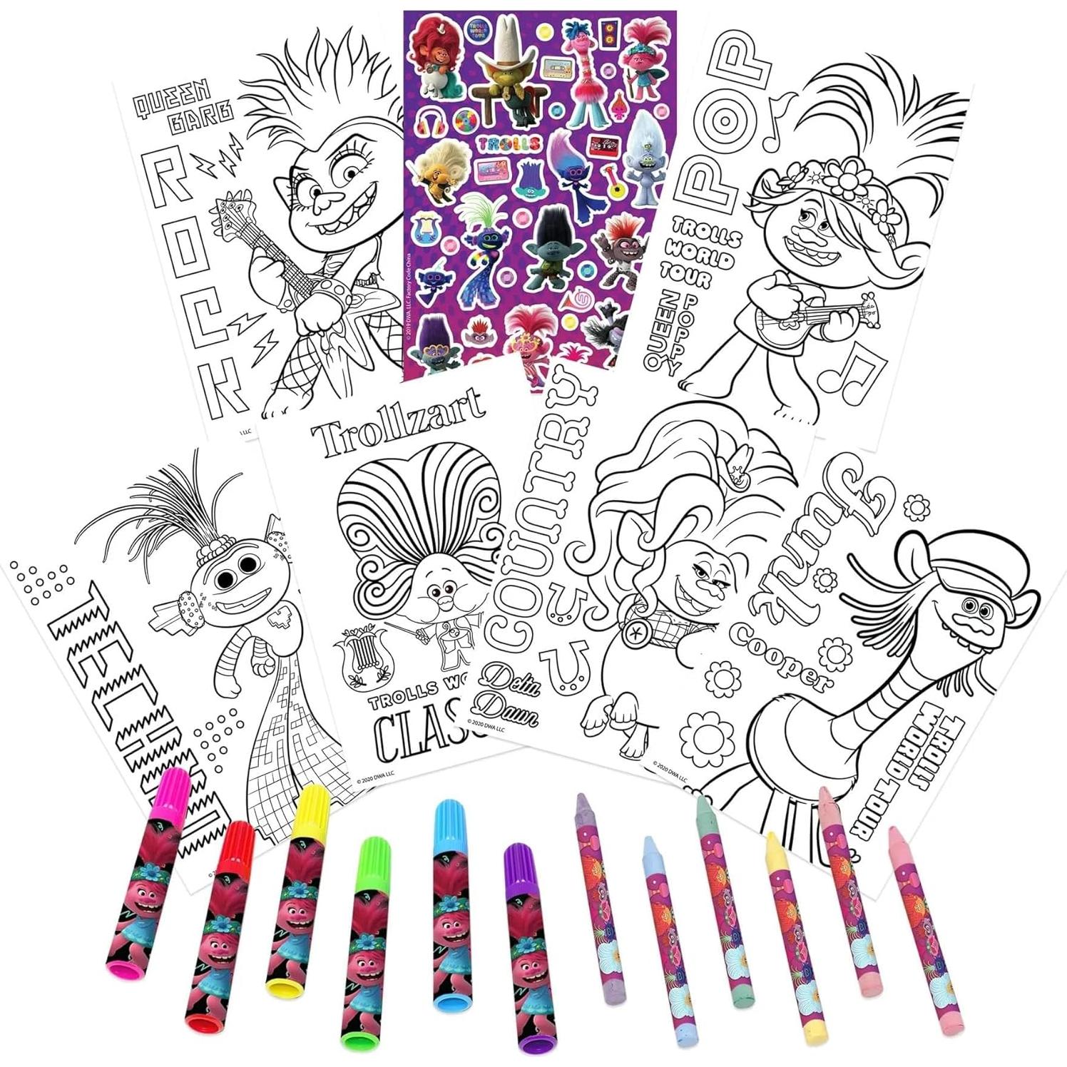 Kit de Manualidades Trolls - Diseños Innovadores - 14x8.1 cm