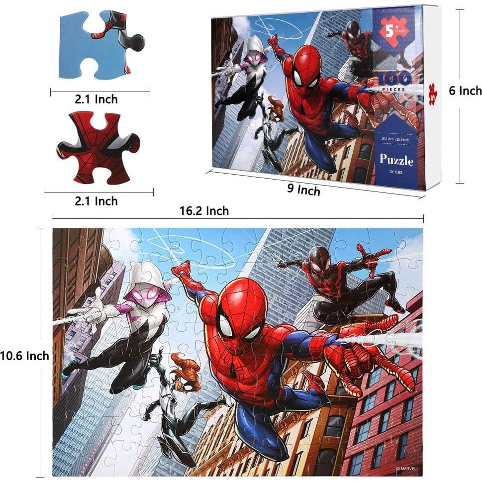 Rompecabezas Infantil MYSJ 100 Piezas 41.1x26.9 cm