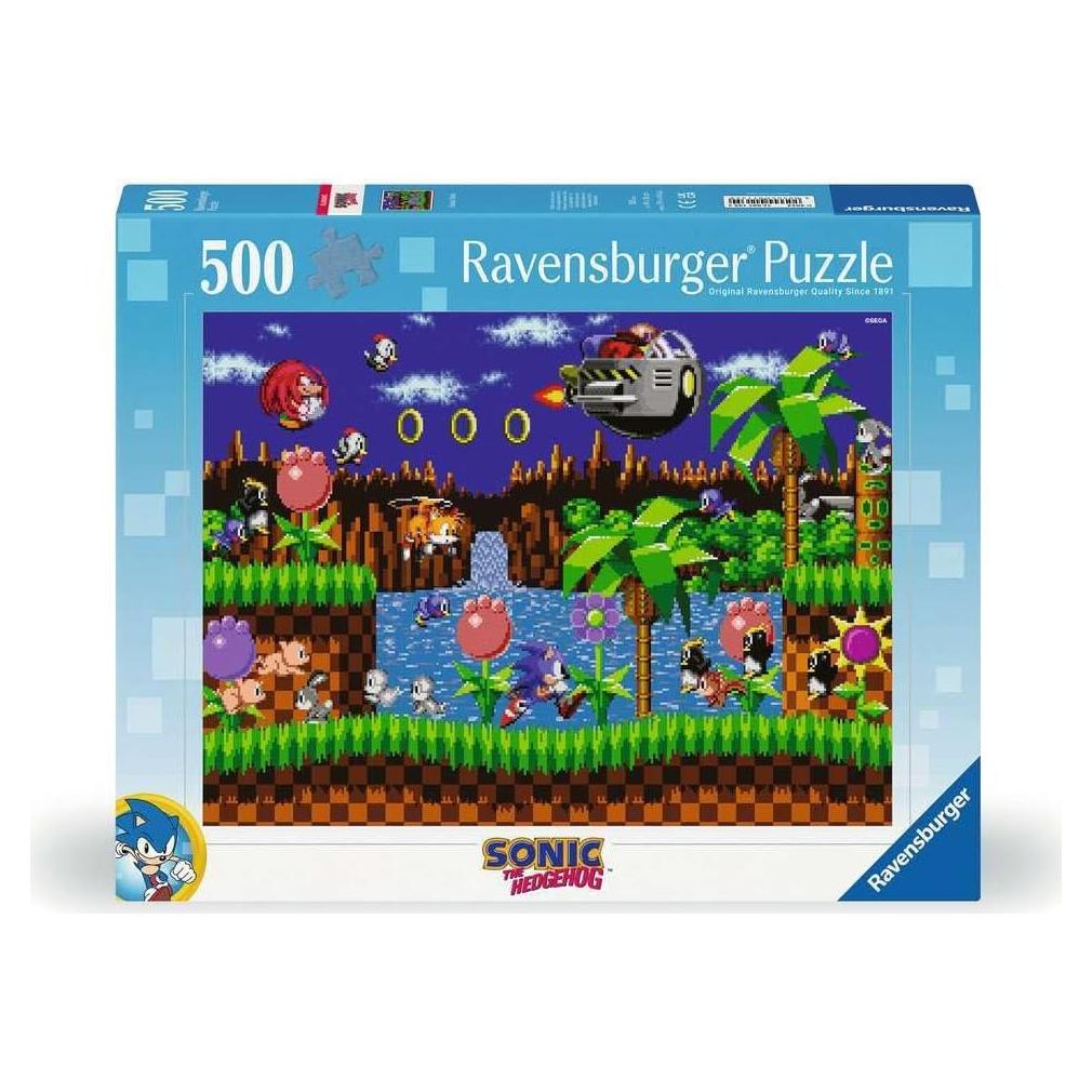 Rompecabezas Ravensburger Sonic The Hedgehog 500 Piezas