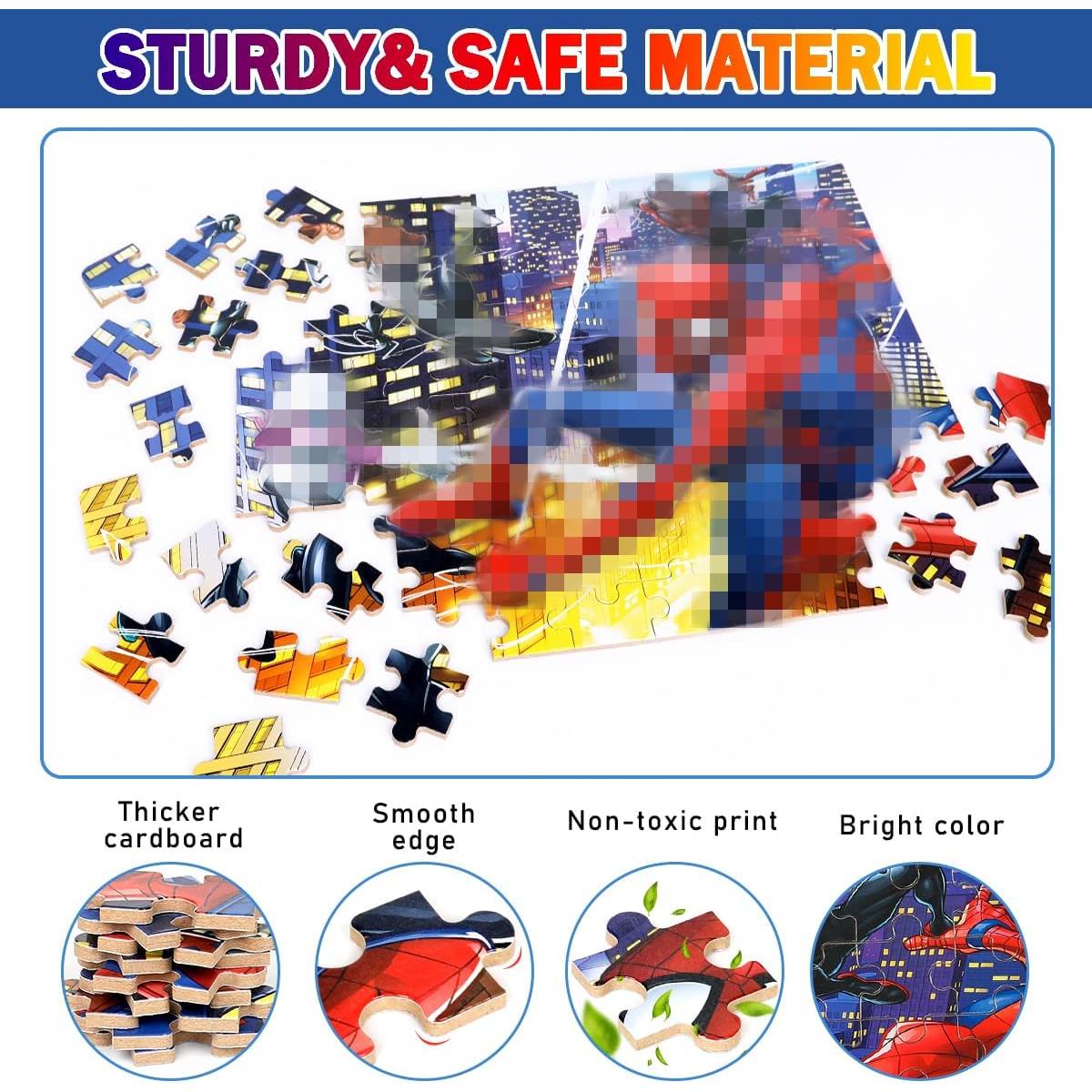 Rompecabezas Infantil 100 Piezas Wieewg en Caja de Metal