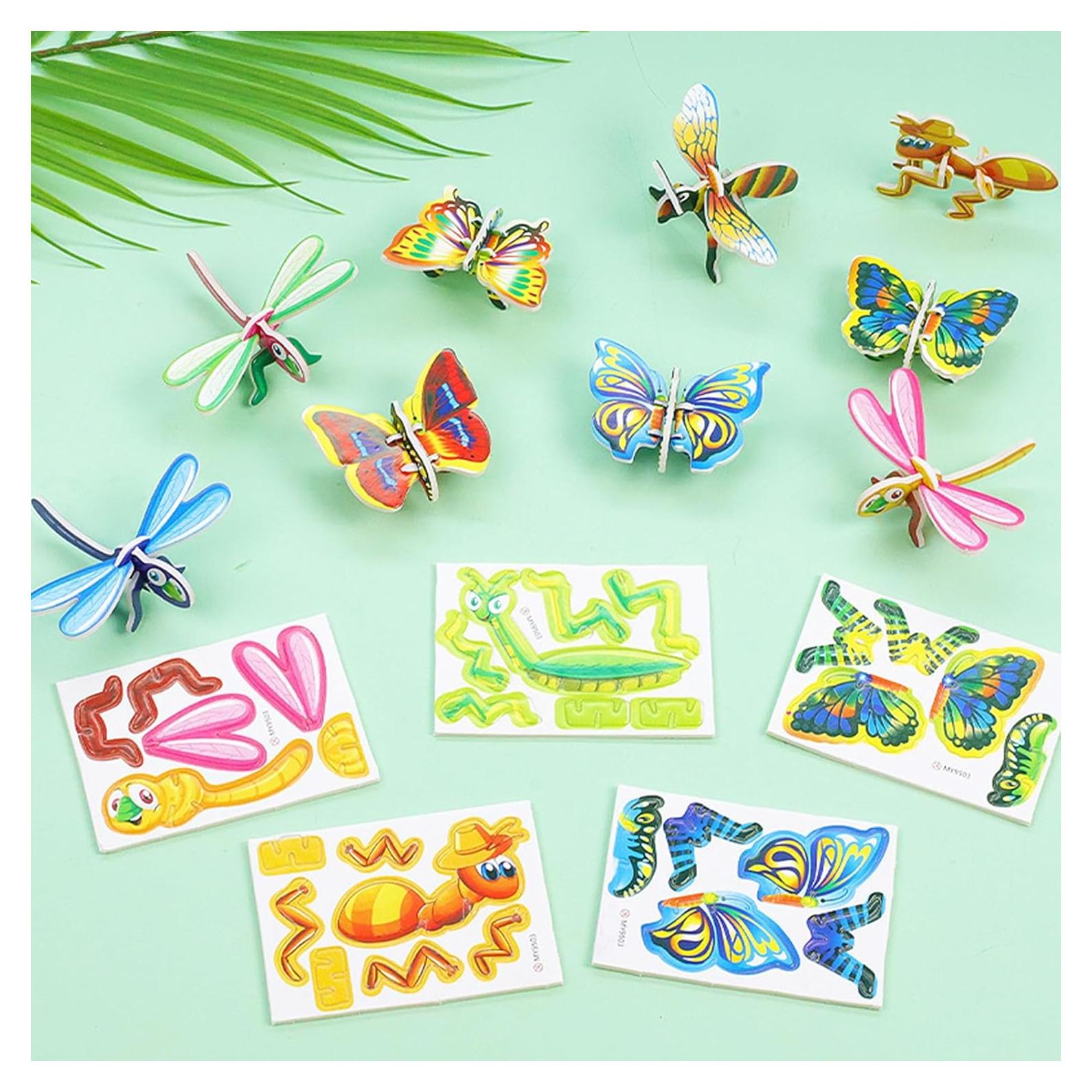 Rompecabezas 3D educativo LOSFPVR 100 piezas para niños