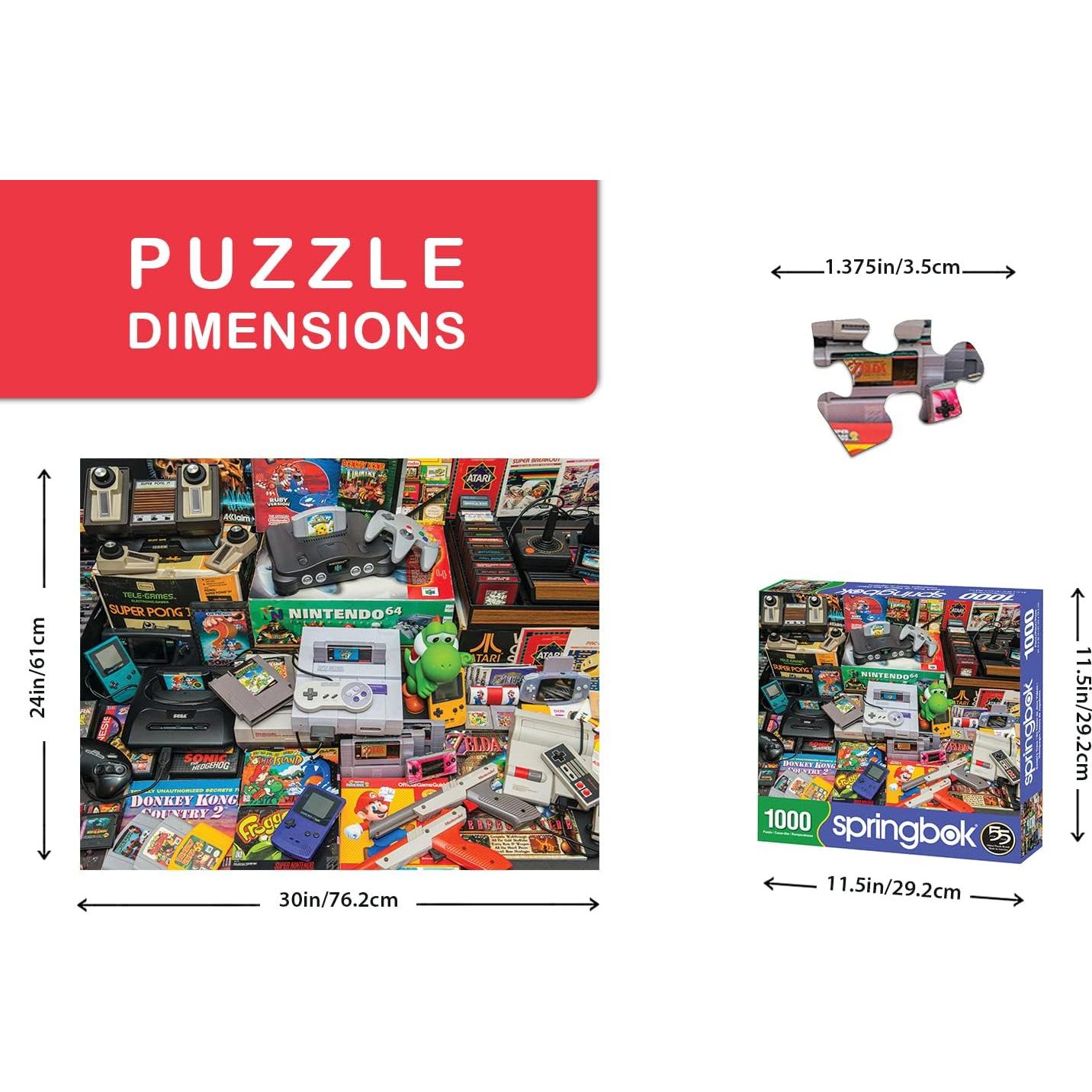 Rompecabezas 1000 Piezas Springbok Tesoro del Jugador