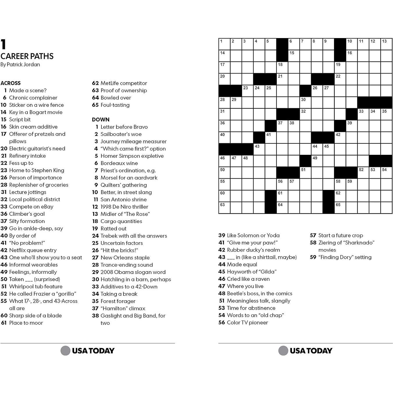 USA TODAY Crossword Super Challenge 2: 200 Puzzles (USA Today Puzzles) (Volume 29)