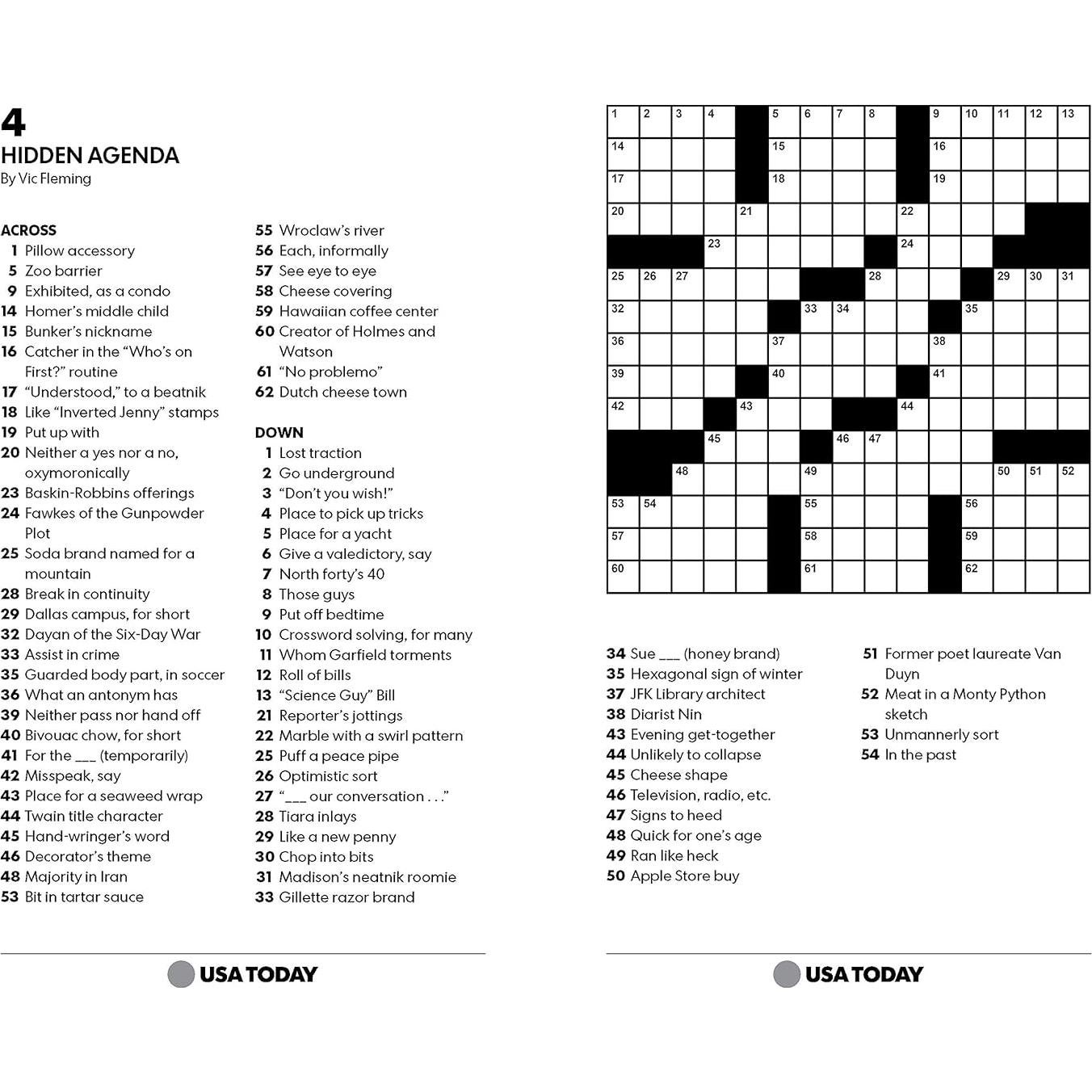 USA TODAY Crossword Super Challenge 2: 200 Puzzles (USA Today Puzzles) (Volume 29)