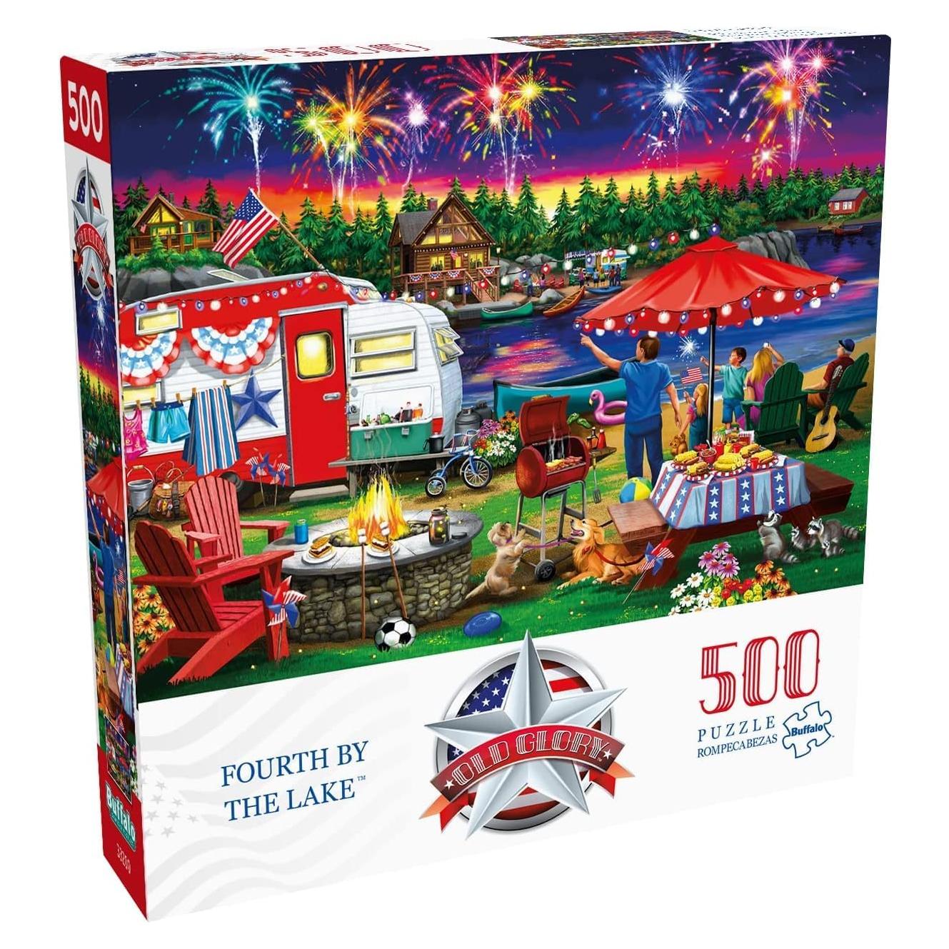 Rompecabezas 500 Piezas Buffalo Games Cuarto Lago 54x38 cm