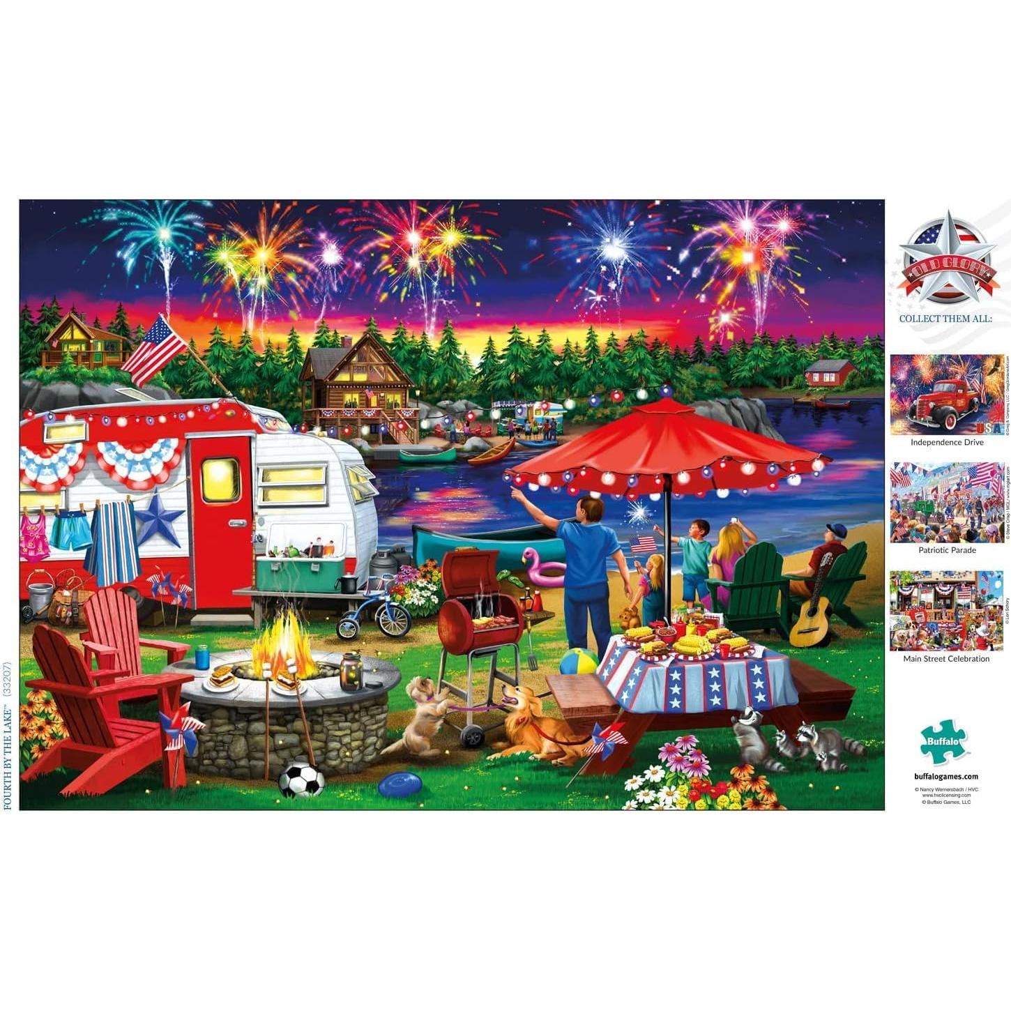 Rompecabezas 500 Piezas Buffalo Games Cuarto Lago 54x38 cm