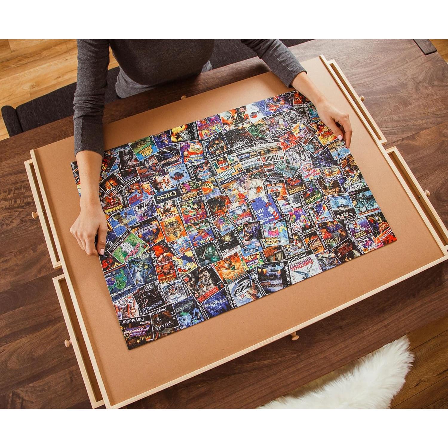 Rompecabezas 1000 Piezas Toynk Collage Videojuegos Retro 71x50 cm