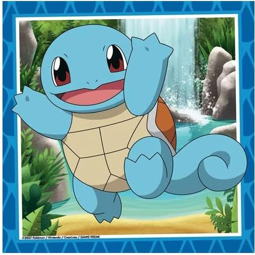Rompecabezas Pokemon Ravensburger 3x49 Piezas para Niños 5+