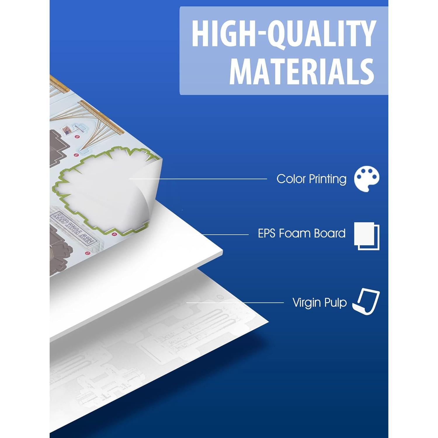 Rompecabezas 3D CubicFun Nueva York - Proyectos STEM para Niños 8+