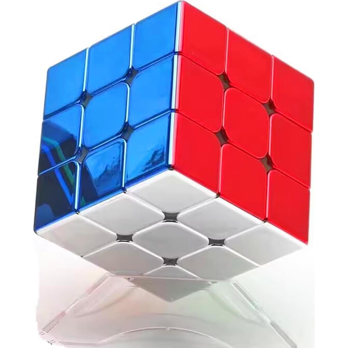 Cubo Rápido ShengShou Legend 3x3 Metálico Sin Pegatinas