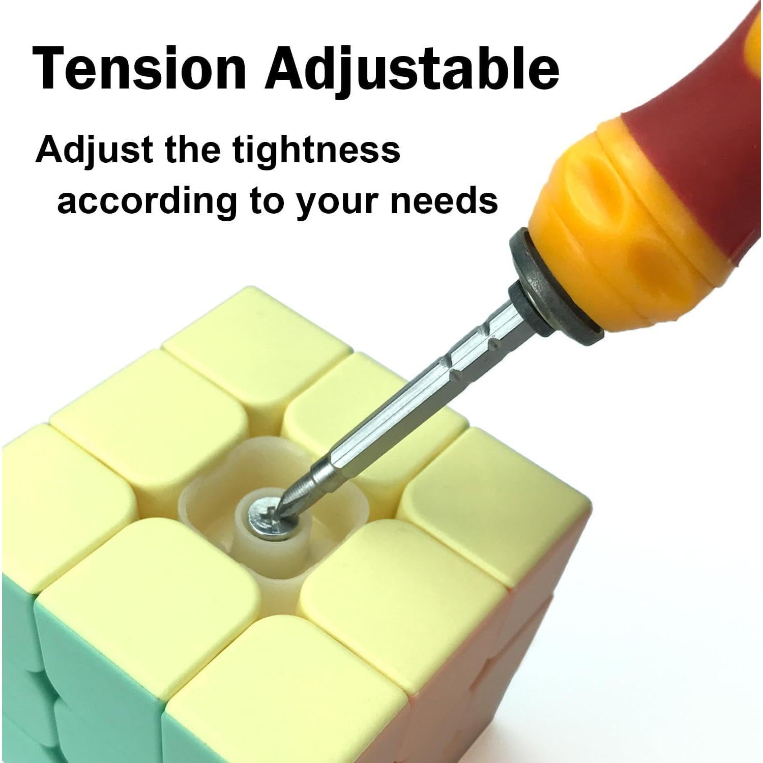 Paquete de 6 Cubos Veloces 3x3 Sin Etiquetas - Juguetes de Rompecabezas