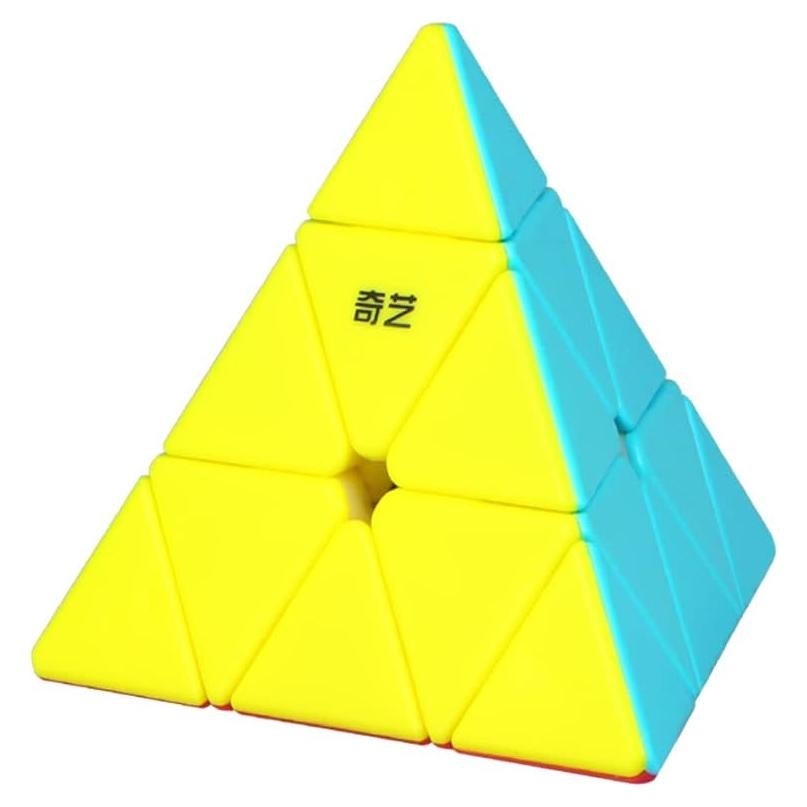 Cubo Velocista Pirámide Roxenda 3x3, Juguete Educativo