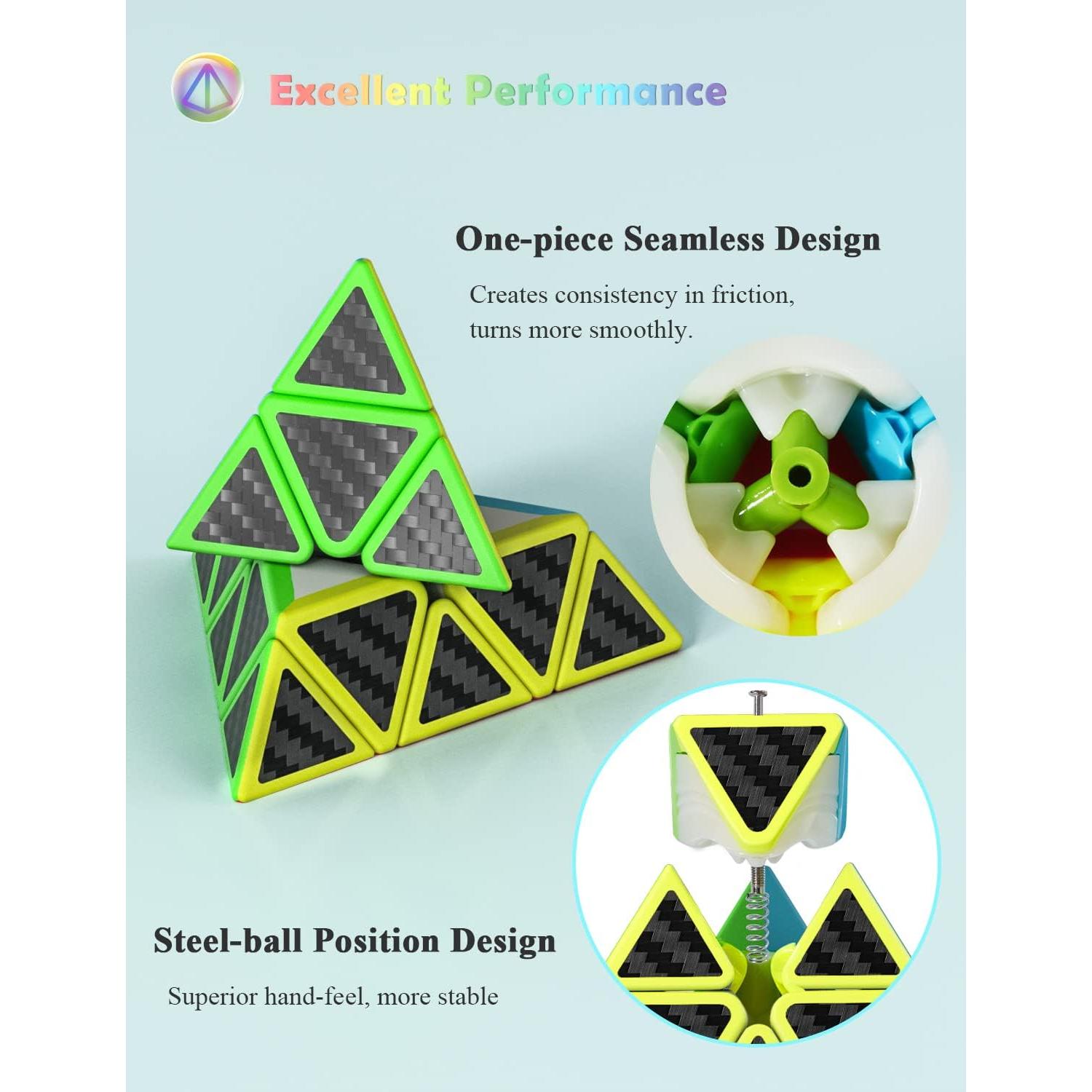 Conjunto de Cubos Rápidos Roxenda 10 Piezas Juguetes Educativos