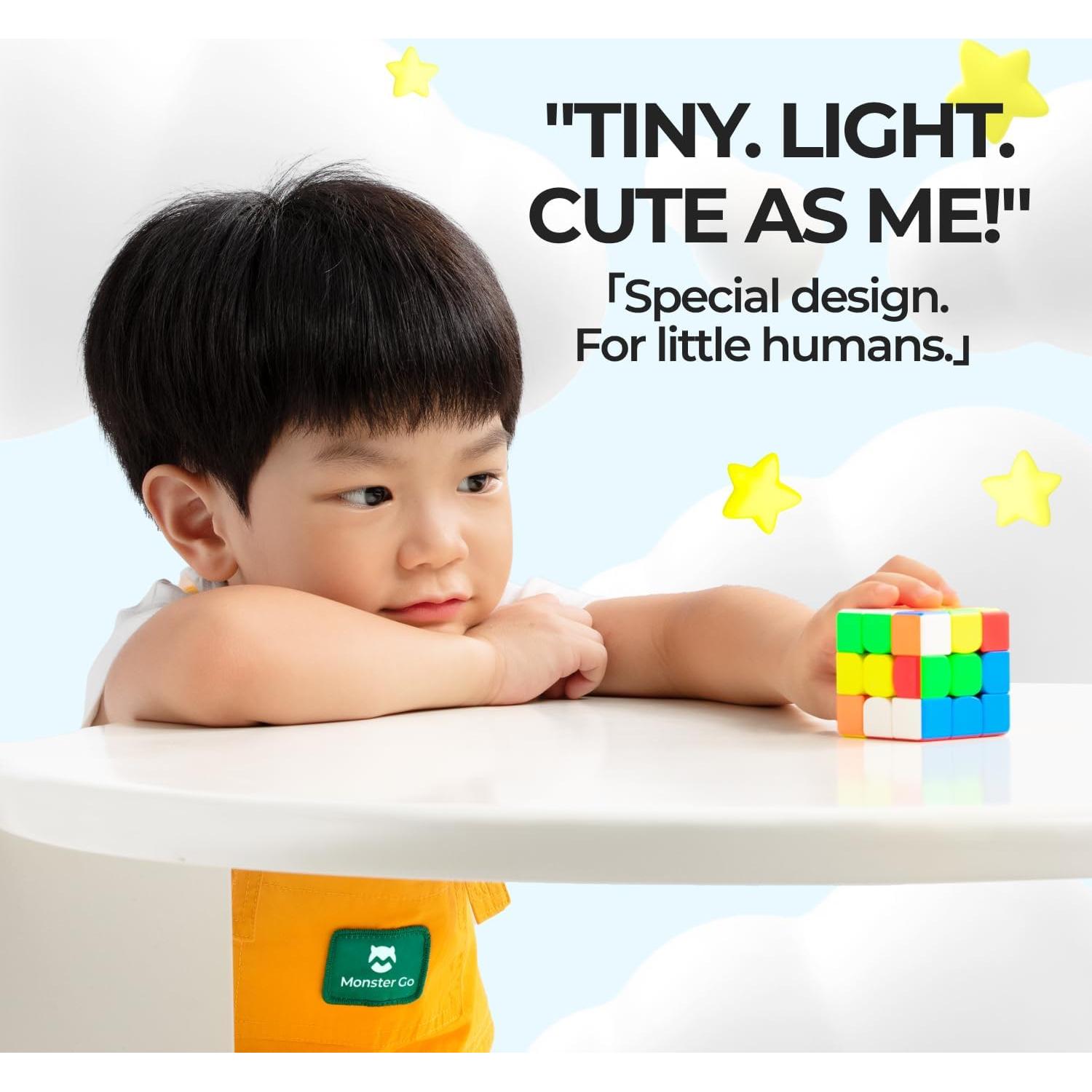 Cubo Magnético Monster Go 3x3 Mini 52mm para Niños