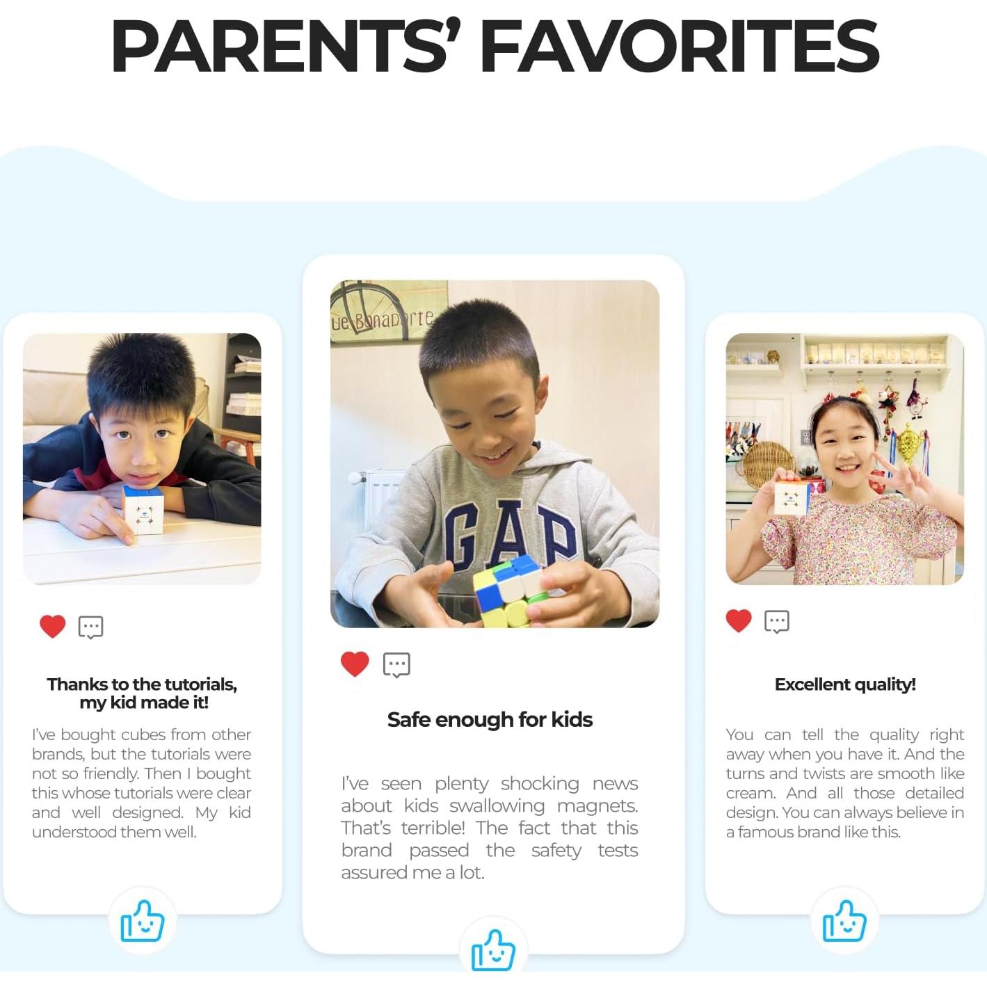 Cubo Magnético Monster Go 3x3 Mini 52mm para Niños