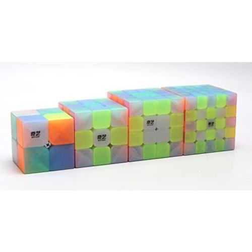 Cubo Velocidad QY Jelly 3x3 Transparente ABS Ecológico