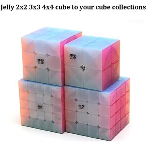 Cubo Velocidad QY Jelly 3x3 Transparente ABS Ecológico