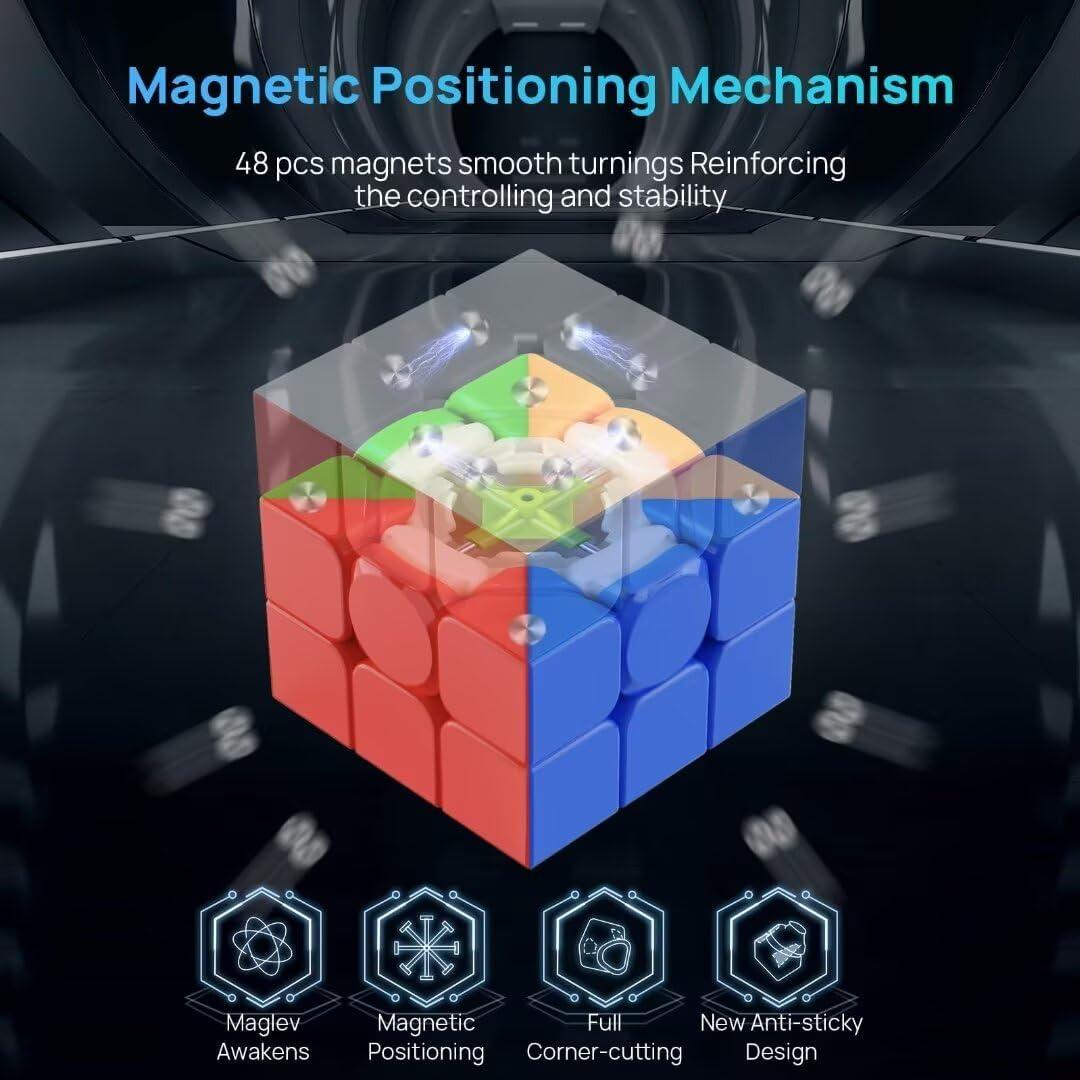 Cubo de Velocidad Magnético 3x3 Nabreeli 2024 - Profesional