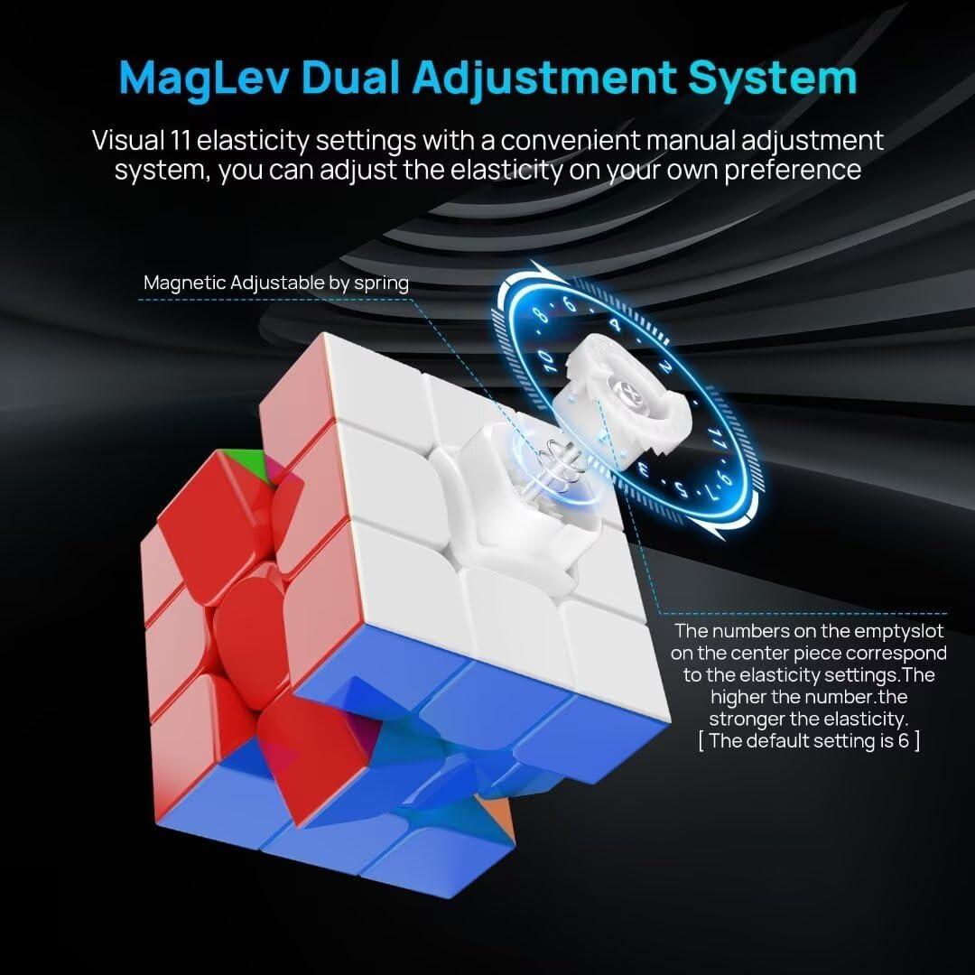 Cubo de Velocidad Magnético 3x3 Nabreeli 2024 - Profesional