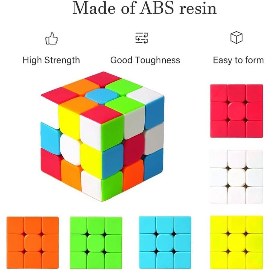 Rompecabezas Shengshou 3x3 Speed Cube 56mm Sin Etiquetas