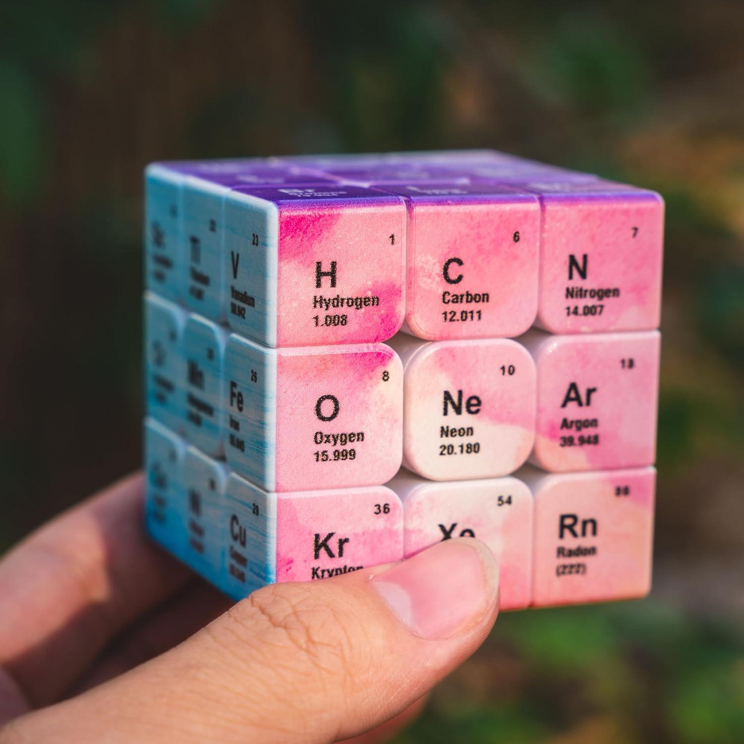 Cubo Mágico 3x3 Cuberspeed Tabla Periódica V2 80g