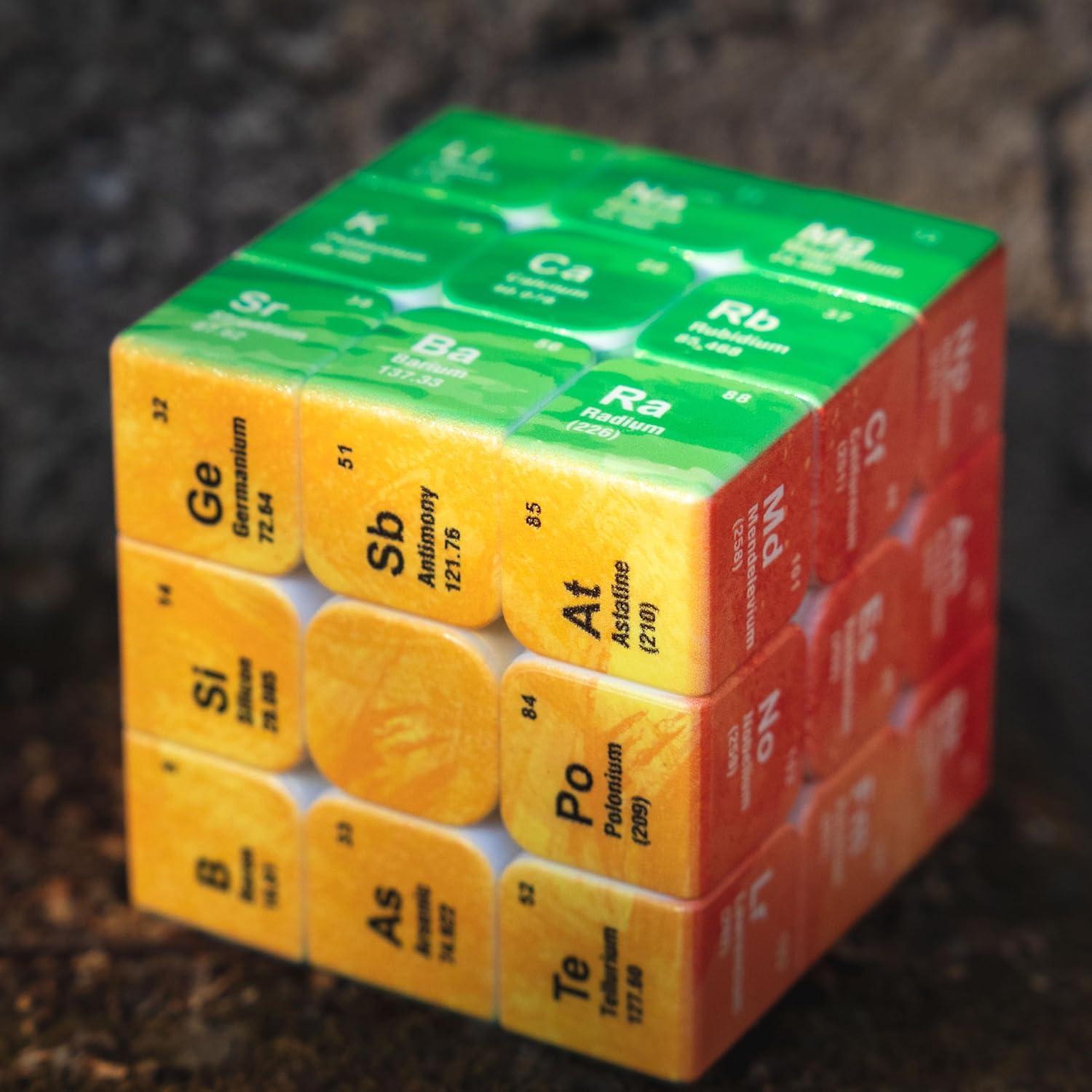 Cubo Mágico 3x3 Cuberspeed Tabla Periódica V2 80g