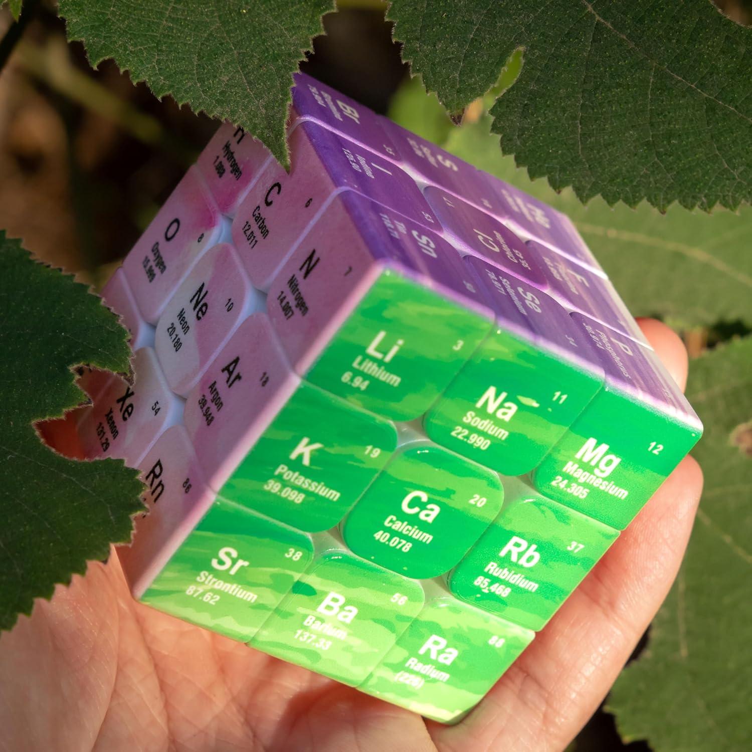 Cubo Mágico 3x3 Cuberspeed Tabla Periódica V2 80g