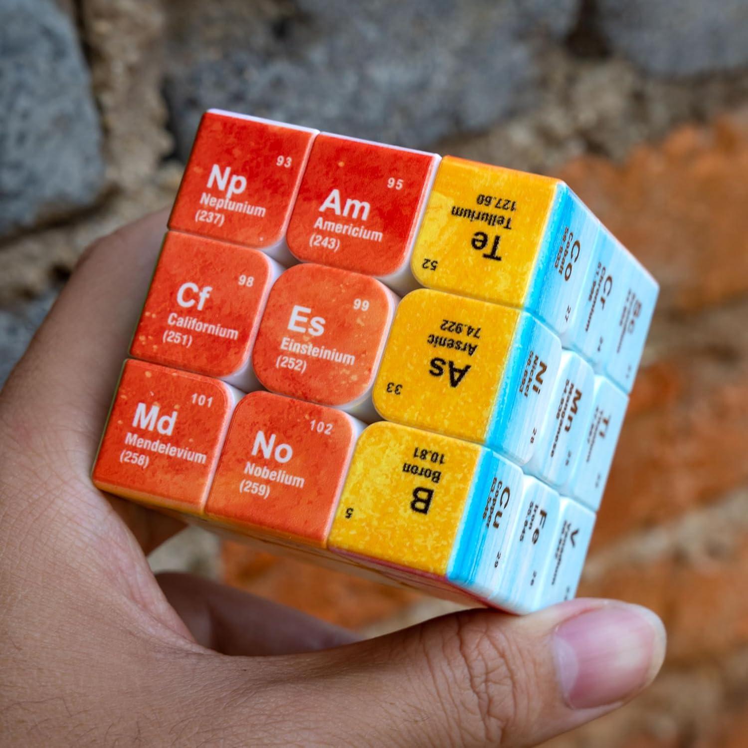 Cubo Mágico 3x3 Cuberspeed Tabla Periódica V2 80g