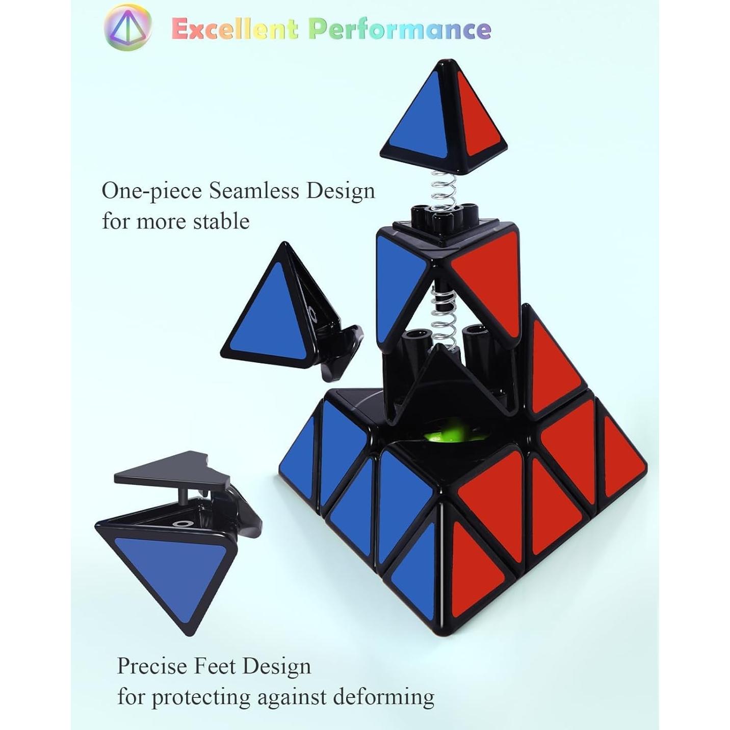 Conjunto de Cubos de Rompecabezas Roxenda - 7 Piezas Variadas