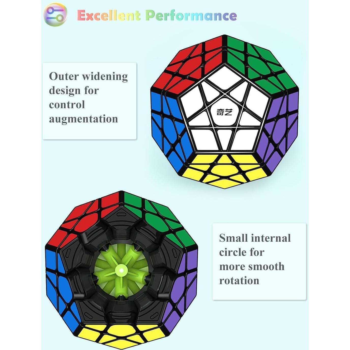 Conjunto de Cubos de Rompecabezas Roxenda - 7 Piezas Variadas