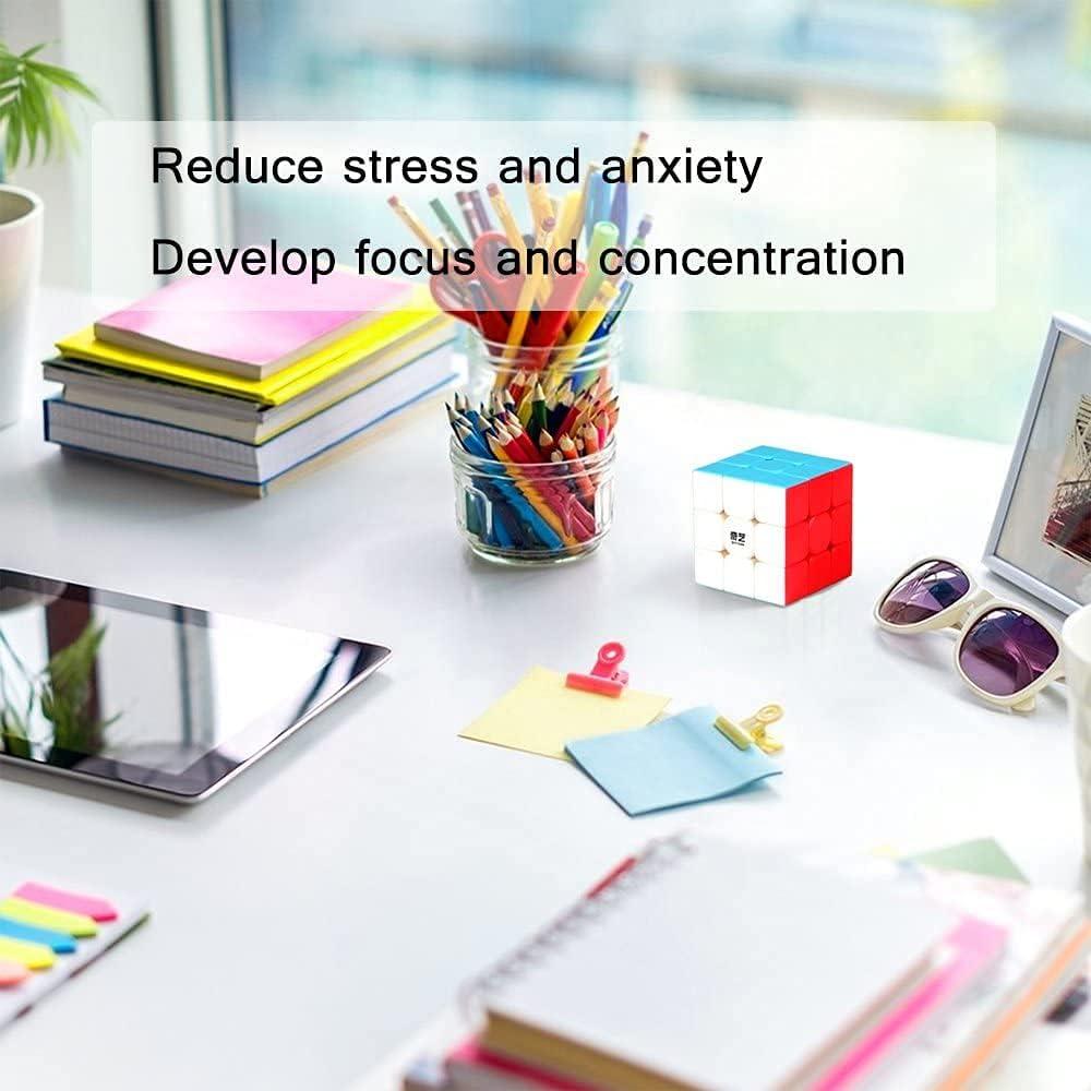 Cubo Velocidad Roxenda 3x3 Sin Etiquetas - QYTOYS Guerrero S