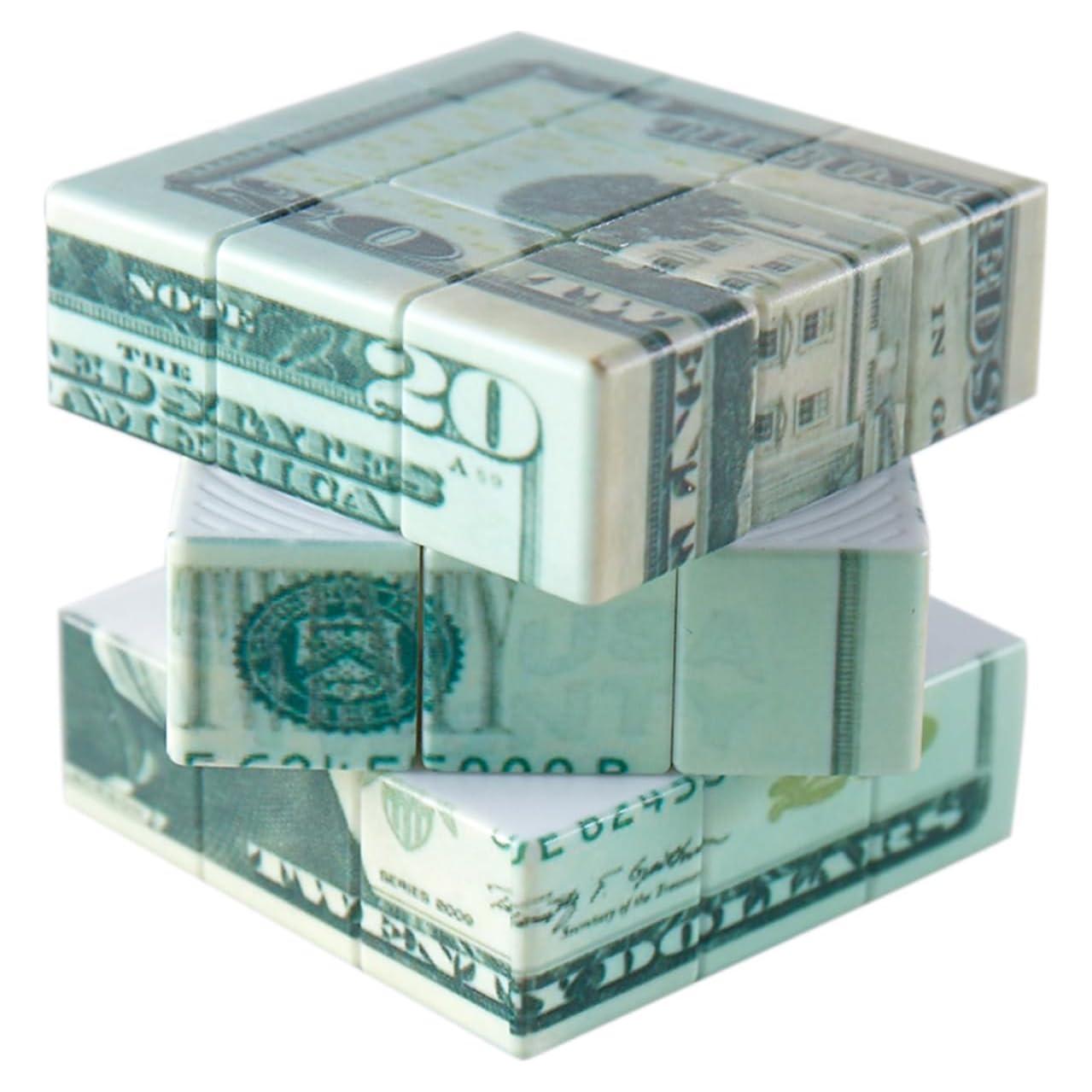 Cubo de Velocidad 3x3 Kugoa Patrón 10 Dólares 56mm