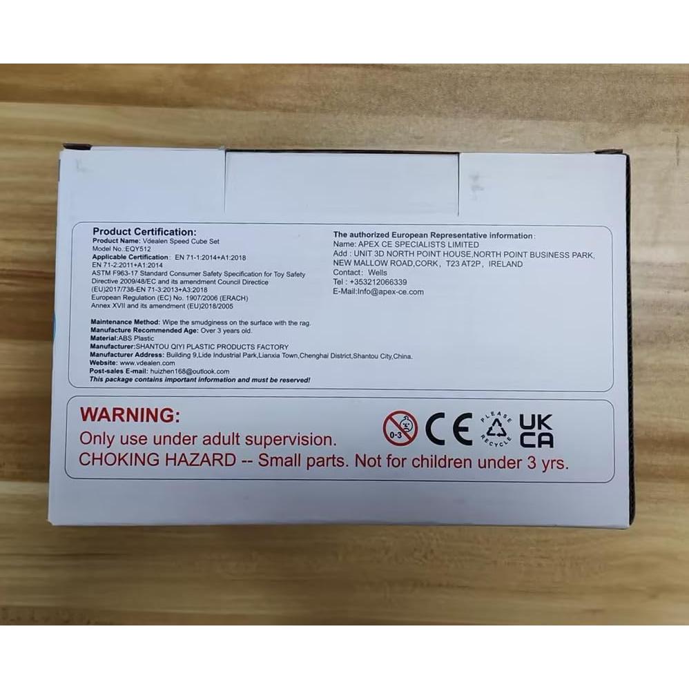 Conjunto de Cubos de Velocidad Vdealen 11 Piezas Juguete