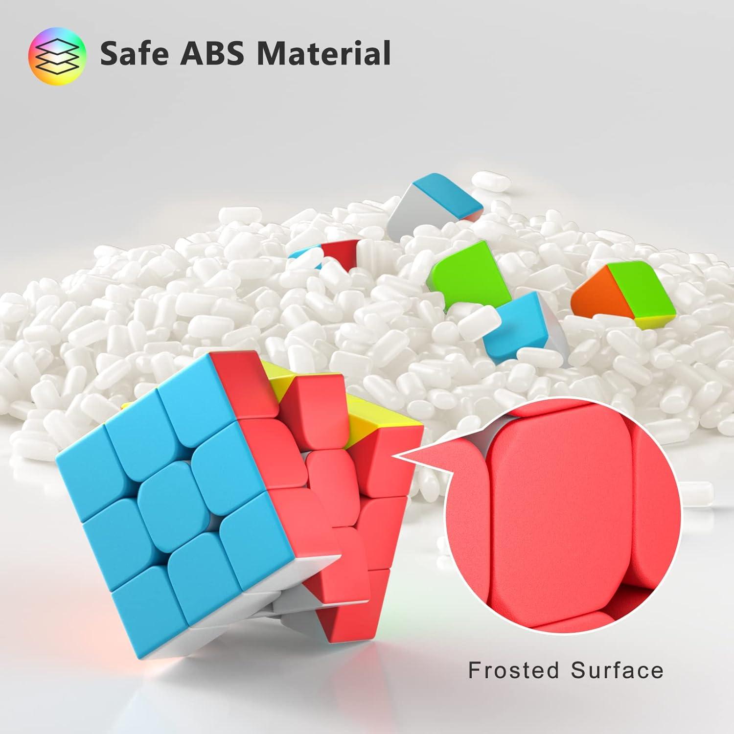 Juego de Cubos Mágicos Vdealen 2x2 3x3 4x4 Pirámide Skewb Ivy