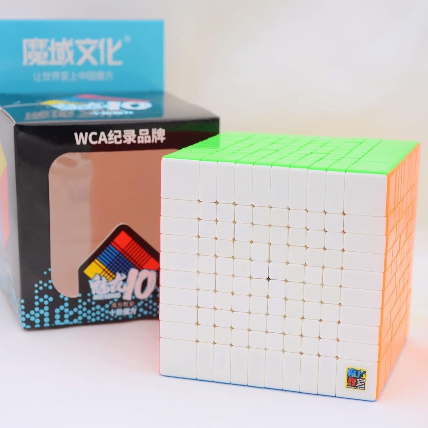 Cubo de Rompecabezas Moyu Meilong 10x10 84mm Sin Etiquetas