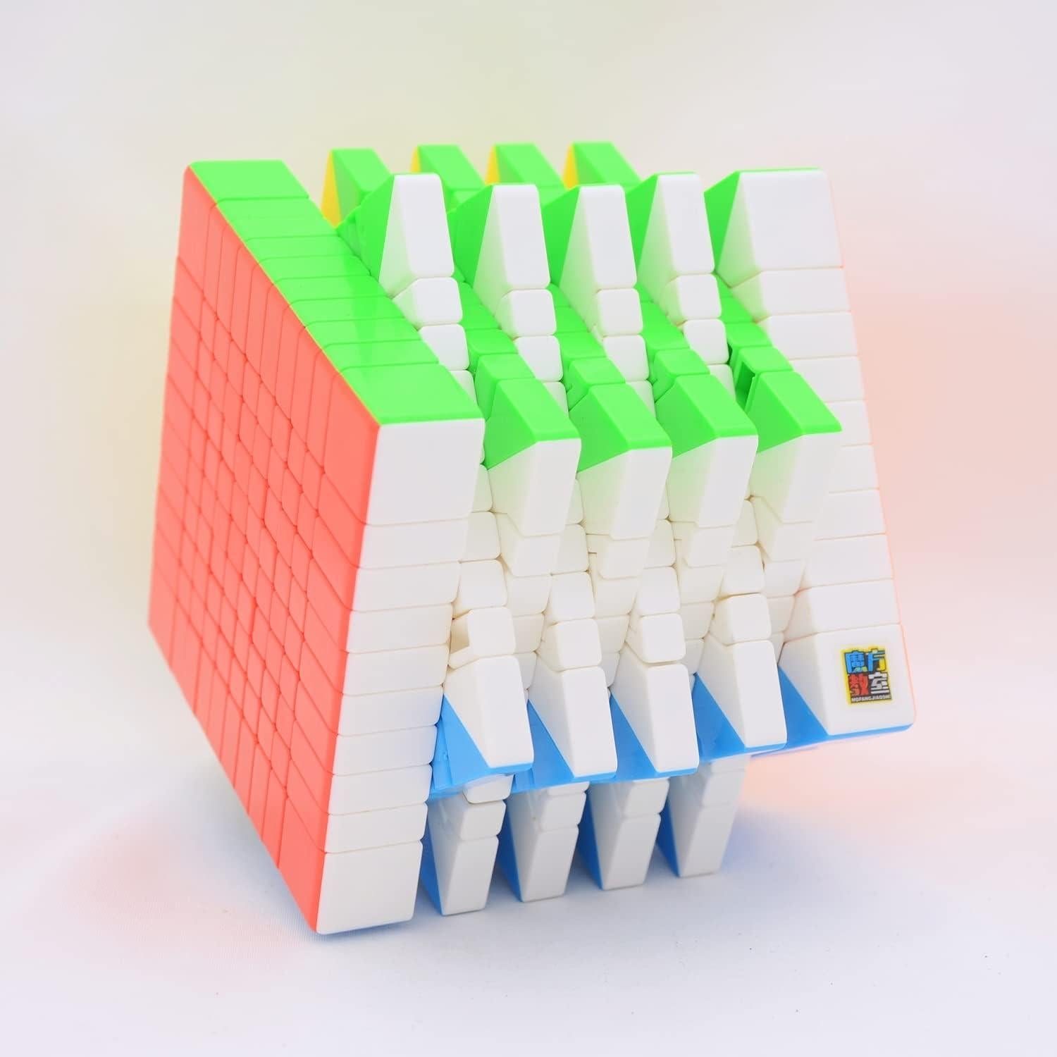Cubo de Rompecabezas Moyu Meilong 10x10 84mm Sin Etiquetas