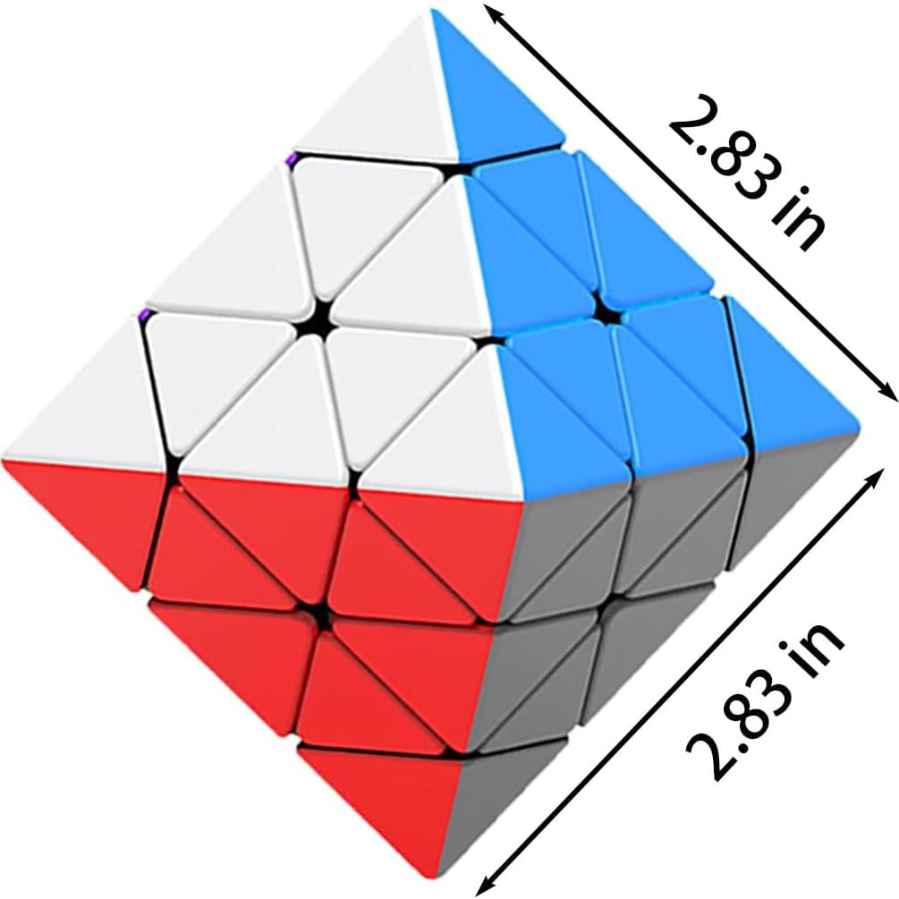 Cubo Octaédrico de Velocidad AMAZA 5.6 cm Juguete de Puzzle