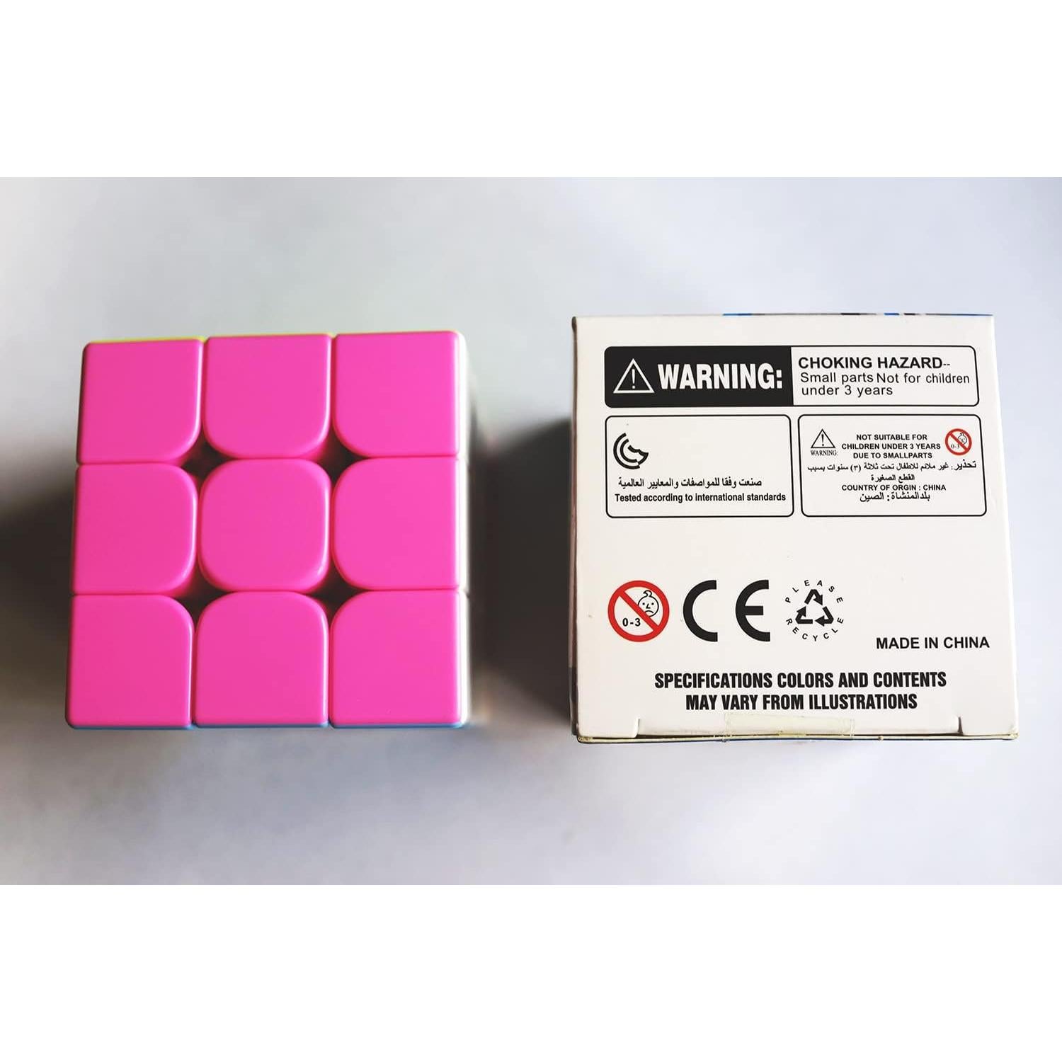 Cubo Mágico Speed 3x3 CAILEZHI 56mm Juguete Educativo