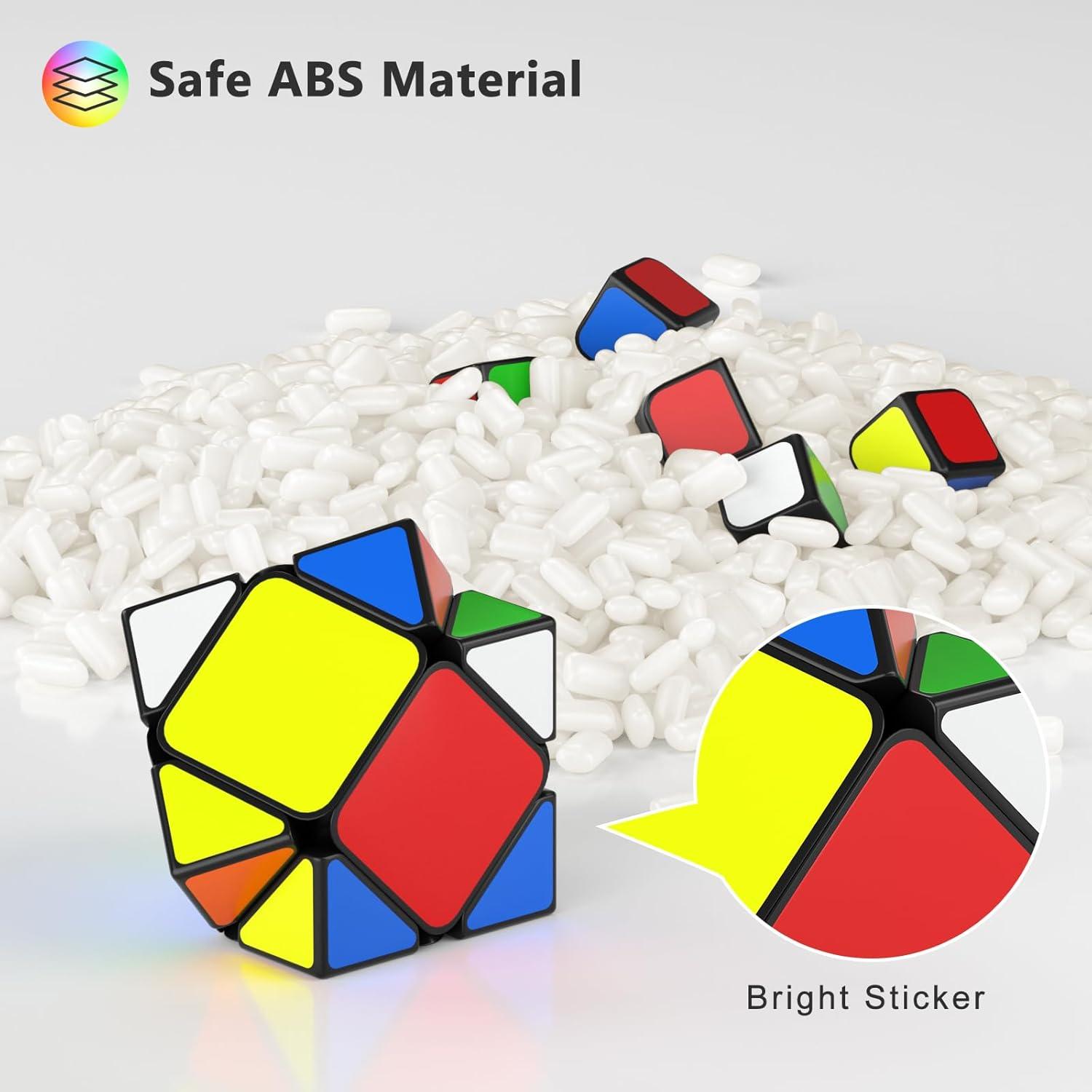 Conjunto de Cubos de Velocidad Vdealen - 9 Piezas para Niños y Adultos