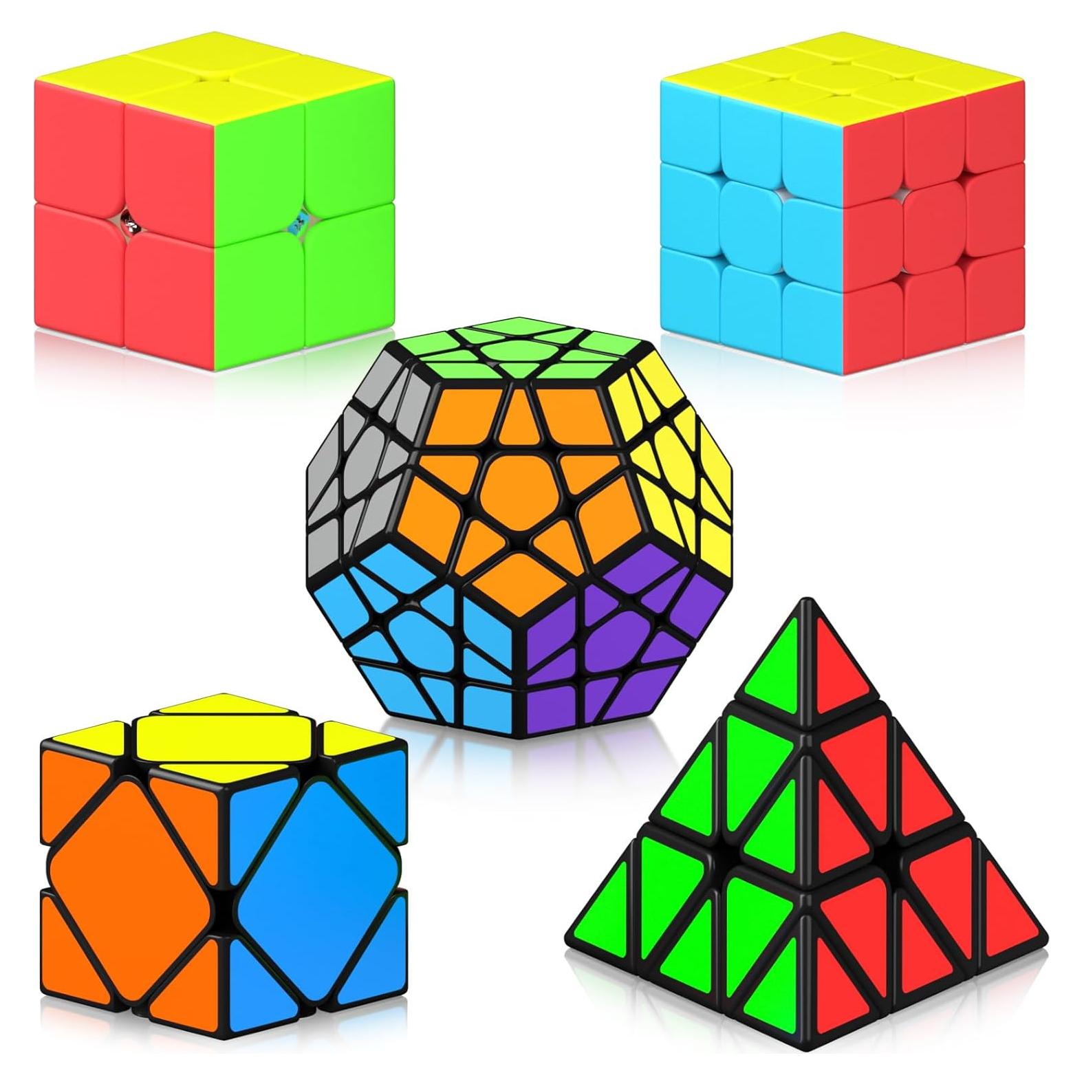 Conjunto de Cubos de Velocidad Vdealen - 5 Piezas 2x2 3x3