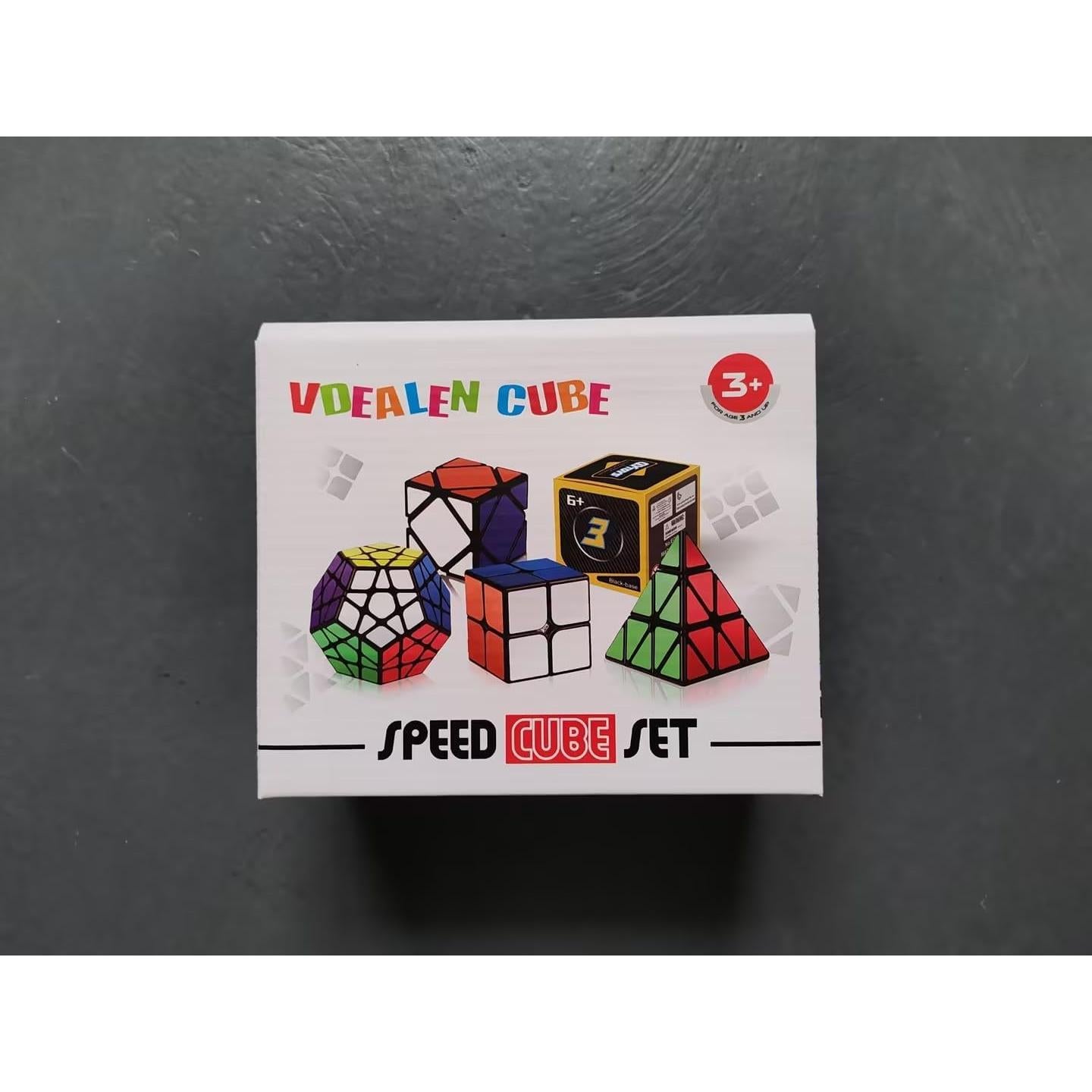 Conjunto de Cubos de Velocidad Vdealen - 5 Piezas 2x2 3x3