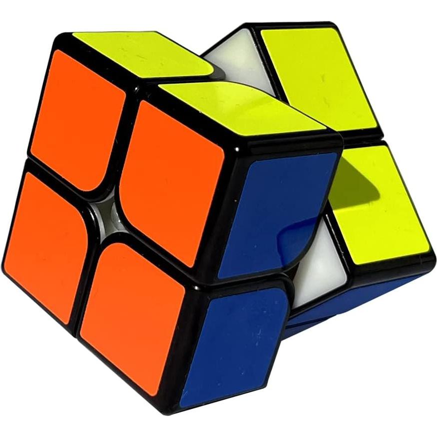 Cubo Mágico Clásico 2x2 Julysgift Negro - Juego Educativo