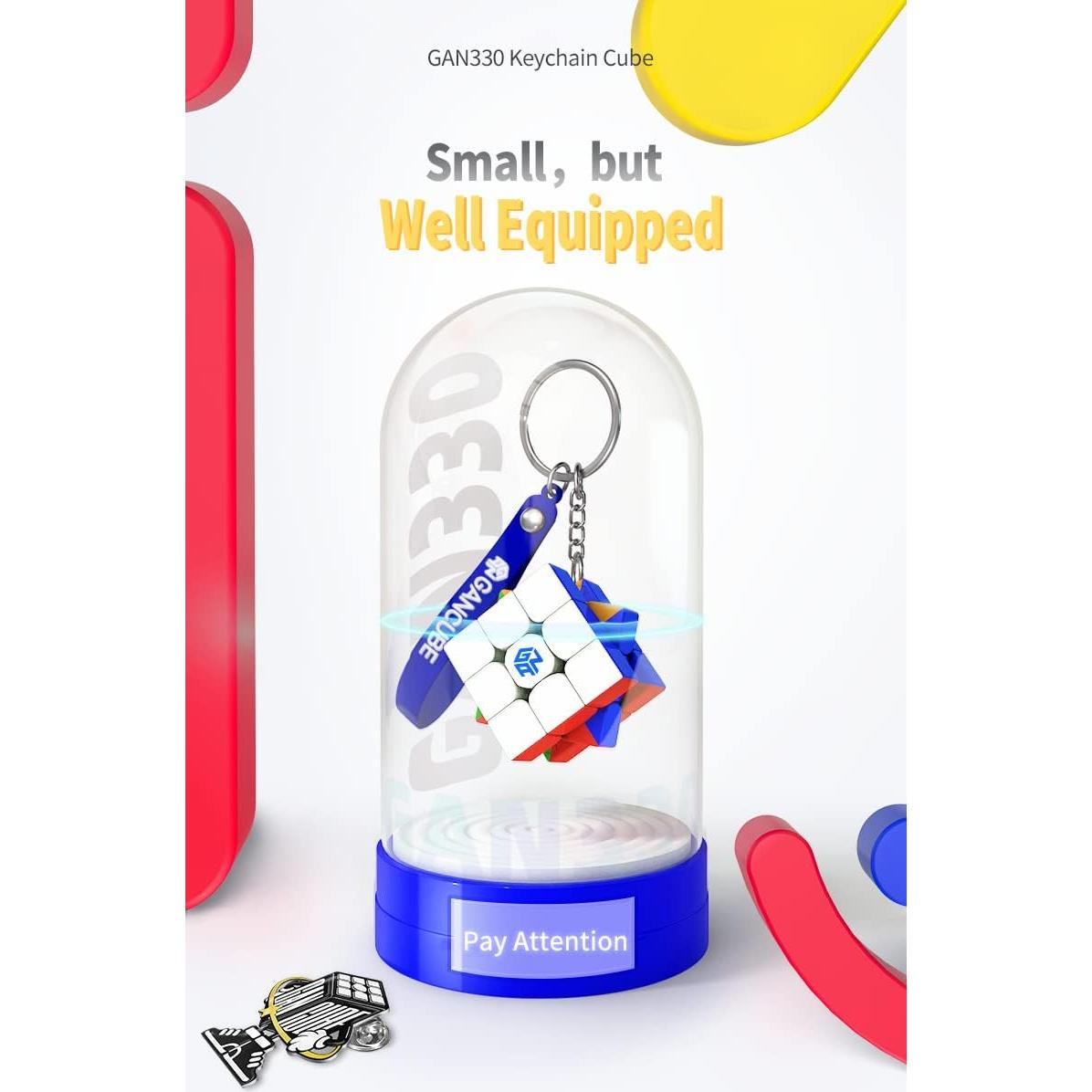 Cubo de Rompecabezas Mini GAN330 Llavero BroMoCube 2.99 cm