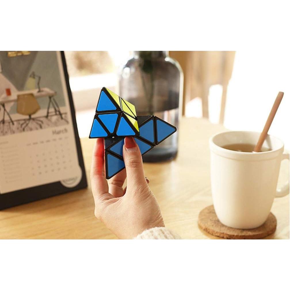 Cubo Mágico Pirámide MYWH 3x3 para Niños y Adultos - 85g