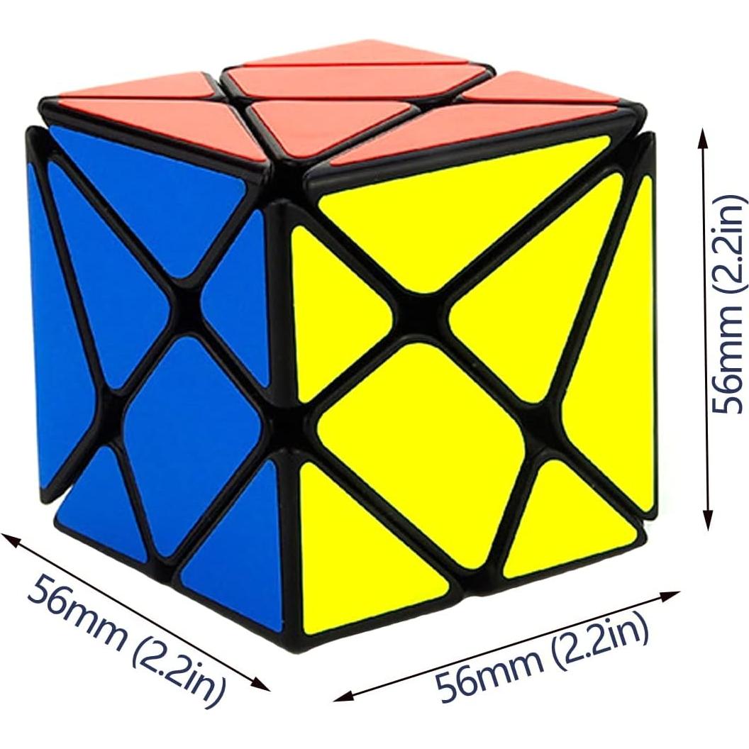 Cubo Mágico TANCH Skewb 3x3x3 Negro Juguete Educativo