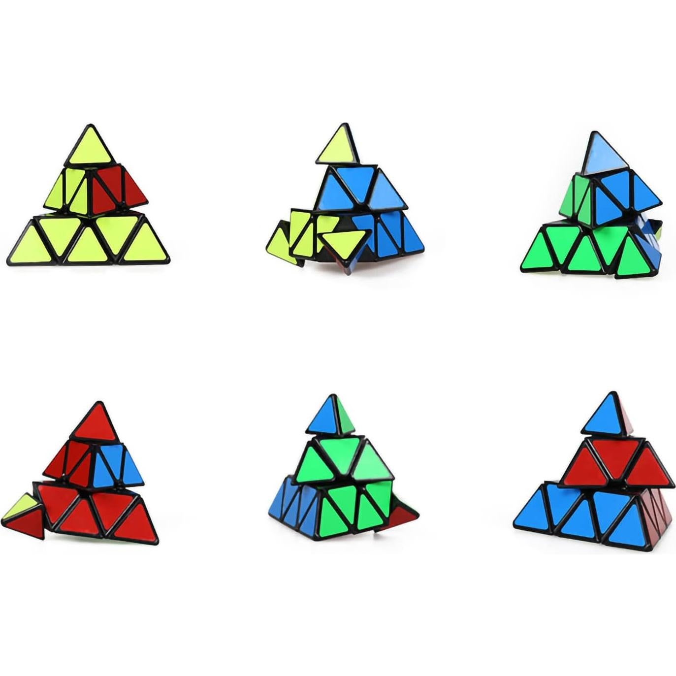 Cubo de Velocidad Pirámide 3x3 YJ Toys Puzzle Triángulo