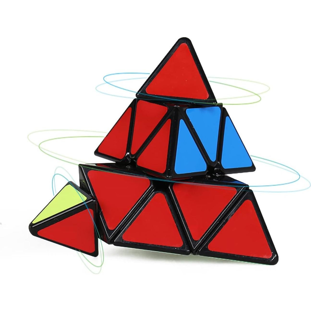 Cubo de Velocidad Pirámide 3x3 YJ Toys Puzzle Triángulo