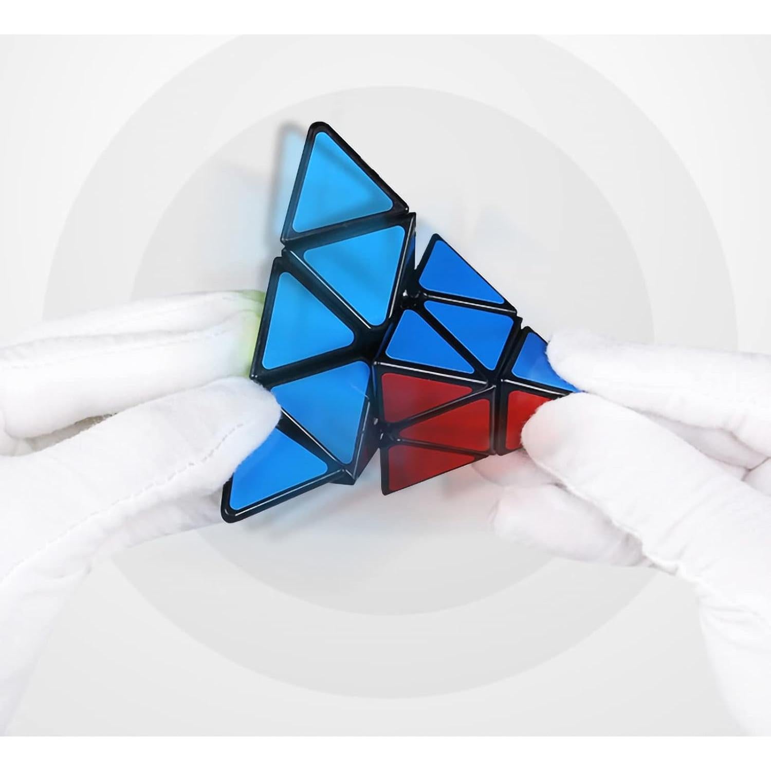 Cubo de Velocidad Pirámide 3x3 YJ Toys Puzzle Triángulo