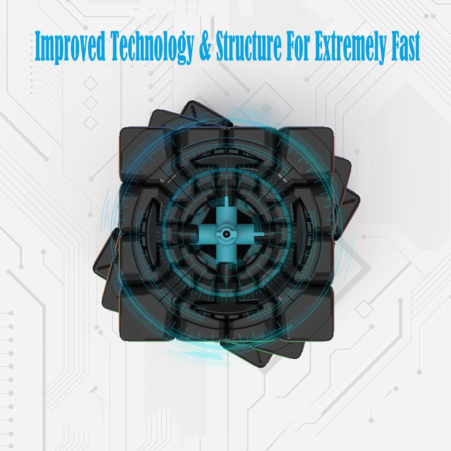 Cubo de Velocidad 3x3 QYTOYS - Juguete Puzzle Mágico ABS